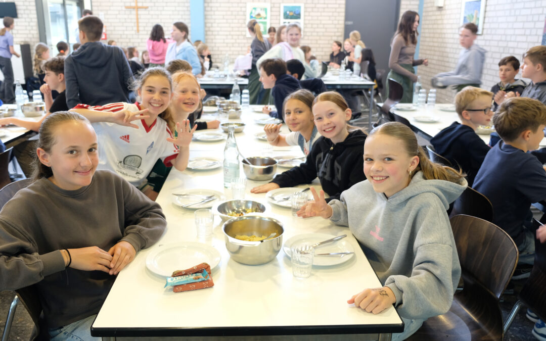 Melden Sie ihr Kind jetzt zum Schulessen an!