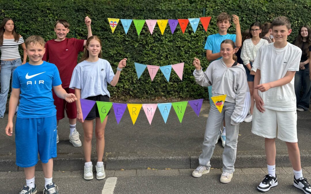 Austausch verbindet: Schülerschaft aus England zu Besuch am AMG