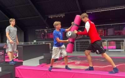 Schülerlotsenteam besucht Trampolinpark